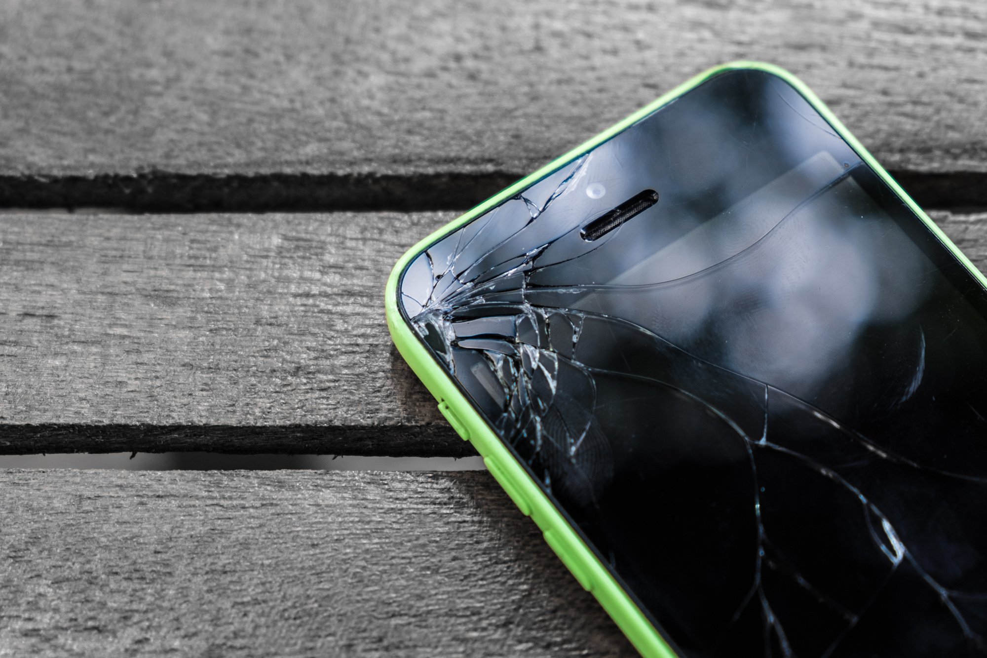 Broken iPhones