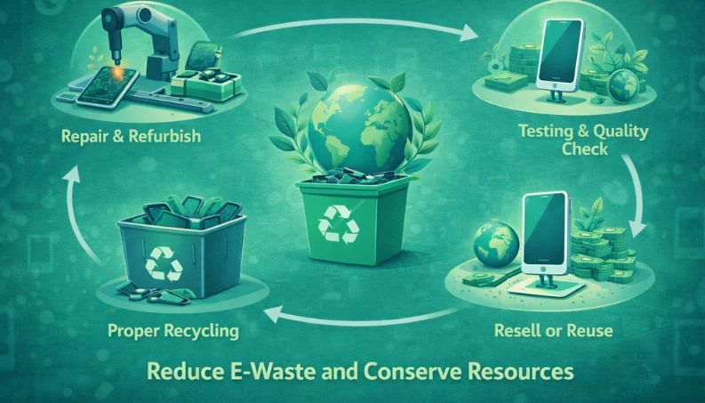 Eco-friendly phone resale